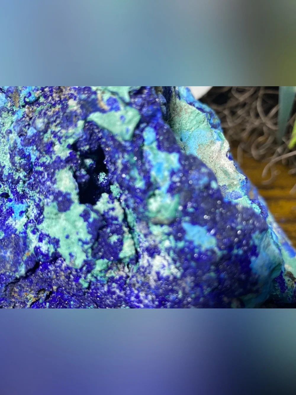 3lb Raw Azurite Chrysocolla & Malachite